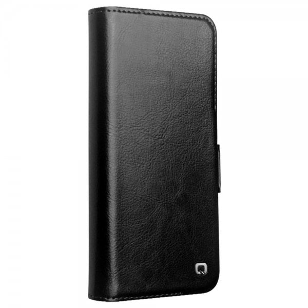 Qialino Samsung Galaxy S24 Plus Cover Ægte Læder Sort