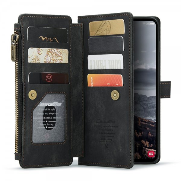 CaseMe Samsung Galaxy S24 Plus Etui C30 Series Sort