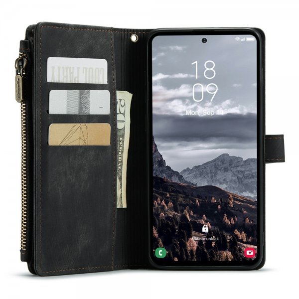 CaseMe Samsung Galaxy S24 Plus Etui C30 Series Sort
