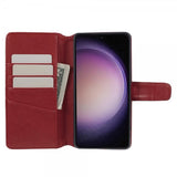 Nordic Covers Samsung Galaxy S24 Plus Cover Essential Leather Poppy Red