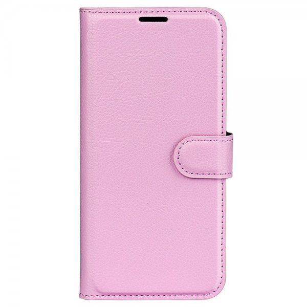 Samsung Galaxy S24 Plus Cover Litchi Pink