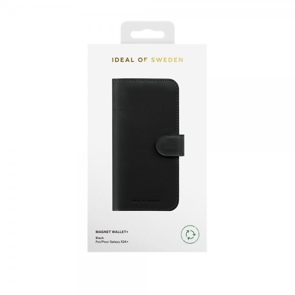 Ideal of Sweden Samsung Galaxy S24 Plus Cover Magnet Wallet+ Sort