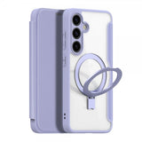 Dux Ducis Samsung Galaxy S24 Plus Cover Skin X Pro Series Kickstand MagSafe Lilla