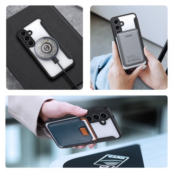Dux Ducis Samsung Galaxy S24 Plus Cover Skin X Pro Series Kickstand MagSafe Sort
