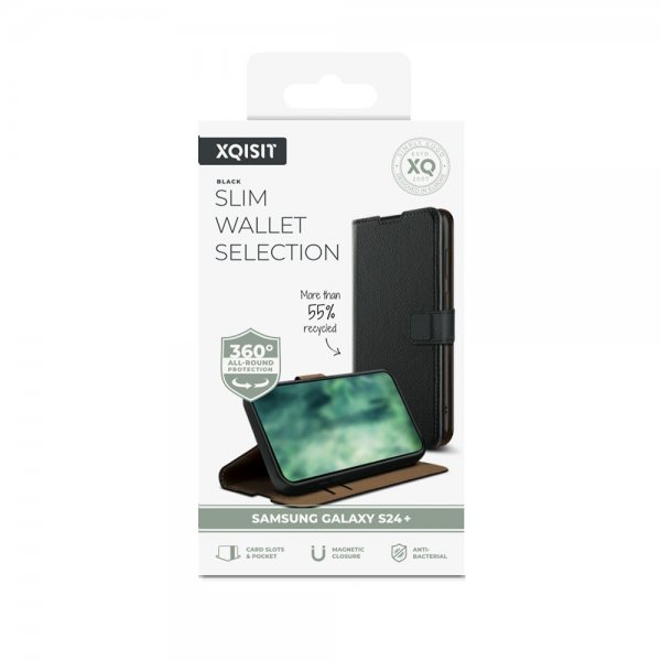 Xqisit Samsung Galaxy S24 Plus Cover Slim Wallet Selection Sort