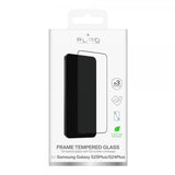 Puro Samsung Galaxy S24 Plus/Galaxy S25 Plus Skærmbeskyttelse Frame Hærdet Glas