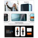 Spigen Samsung Galaxy S24 Plus/Galaxy S25 Plus Skærmbeskyttelse GLAS.tR EZ Fit Privacy 2-pak