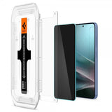 Spigen Samsung Galaxy S24 Plus/Galaxy S25 Plus Skærmbeskyttelse GLAS.tR EZ Fit Privacy 2-pak