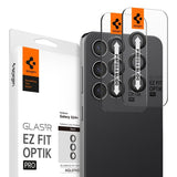 Spigen Samsung Galaxy S24 Plus Kamera Beskyttelse GLAS.tR EZ Fit Optik Pro 2-pak Sort