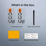 Spigen Samsung Galaxy S24 Plus Kamera Beskyttelse GLAS.tR EZ Fit Optik Pro 2-pak Sort