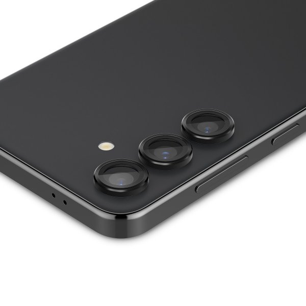 Spigen Samsung Galaxy S24 Plus Kamera Beskyttelse GLAS.tR EZ Fit Optik Pro 2-pak Sort