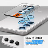 Spigen Samsung Galaxy S24 Plus Kamerabeskyttelse GLAS.tR EZ Fit Optik Pro 2-pak Grå