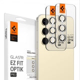 Spigen Samsung Galaxy S24 Plus Kamerabeskyttelse GLAS.tR EZ Fit Optik Pro 2-pak Gul
