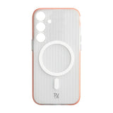 Rvelon Samsung Galaxy S24 Plus Cover Riflet MagSafe Orange