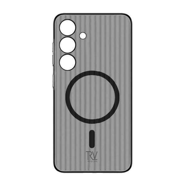 Rvelon Samsung Galaxy S24 Plus Cover Riflet MagSafe Sort