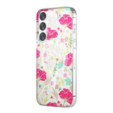 Samsung Galaxy S24 Plus Cover Blomstermønster MagSafe Rød Grøn