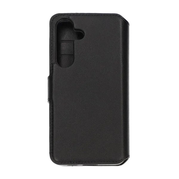 Rvelon Samsung Galaxy S24 Plus Cover Ægte Læder Kortlomme Sort
