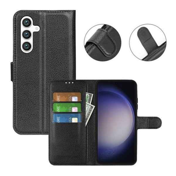 Samsung Galaxy S24 Plus Cover med Stand Sort