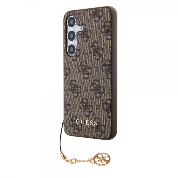 Guess Samsung Galaxy S24 Plus Cover 4G Charm Brun