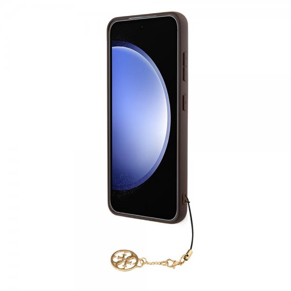 Guess Samsung Galaxy S24 Plus Cover 4G Charm Brun