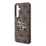 Guess Samsung Galaxy S24 Plus Cover 4G Metal Logo Brun