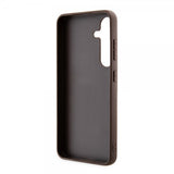 Guess Samsung Galaxy S24 Plus Cover 4G Metal Logo Brun