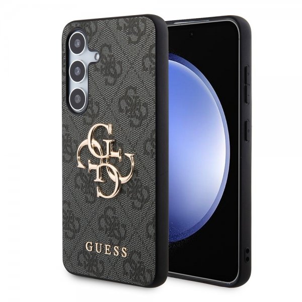 Guess Samsung Galaxy S24 Plus Cover 4G Metal Logo Sort