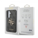 Guess Samsung Galaxy S24 Plus Cover 4G Metal Logo Sort