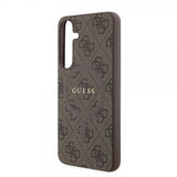 Guess Samsung Galaxy S24 Plus Cover 4G Pattern MagSafe Brun