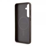 Guess Samsung Galaxy S24 Plus Cover 4G Pattern MagSafe Brun