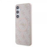Guess Samsung Galaxy S24 Plus Cover 4G Pattern MagSafe Pink