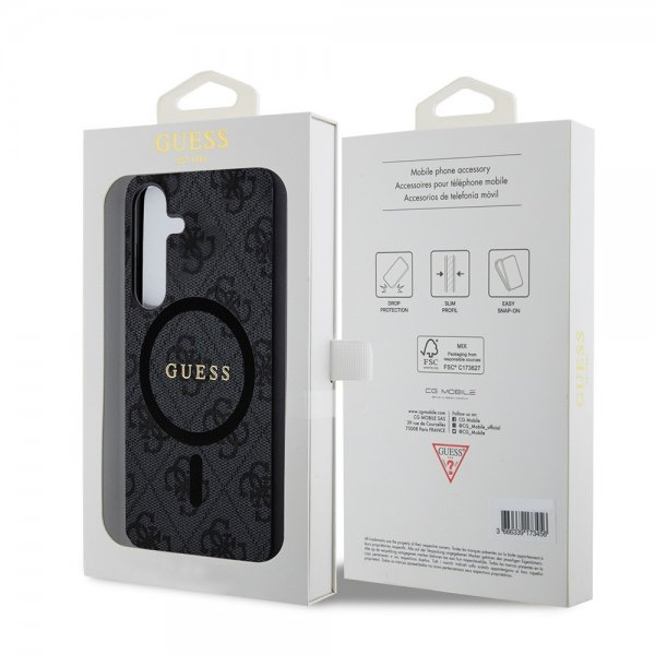 Guess Samsung Galaxy S24 Plus Cover 4G Pattern MagSafe Sort