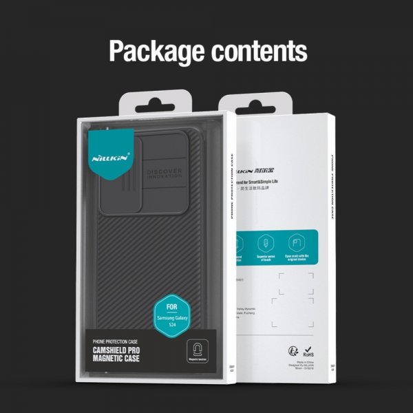 Nillkin Samsung Galaxy S24 Plus Cover CamShield Pro MagSafe Sort