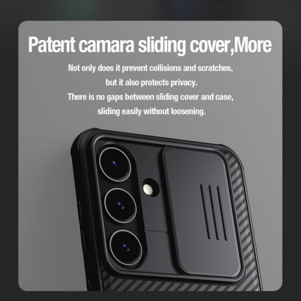 Nillkin Samsung Galaxy S24 Plus Cover CamShield Pro Sort