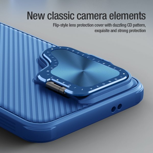 Nillkin Samsung Galaxy S24 Plus Cover CamShield Prop Blå