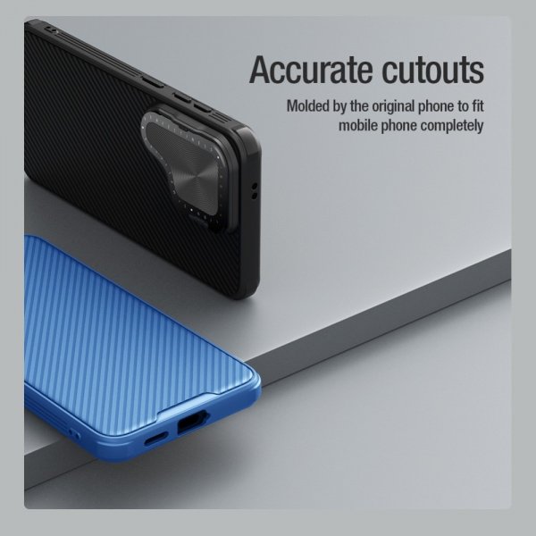Nillkin Samsung Galaxy S24 Plus Cover CamShield Prop MagSafe Blå