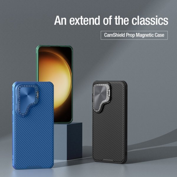 Nillkin Samsung Galaxy S24 Plus Cover CamShield Prop MagSafe Blå