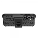 Samsung Galaxy S24 Plus Cover Dækmønster Stativfunktion Sort