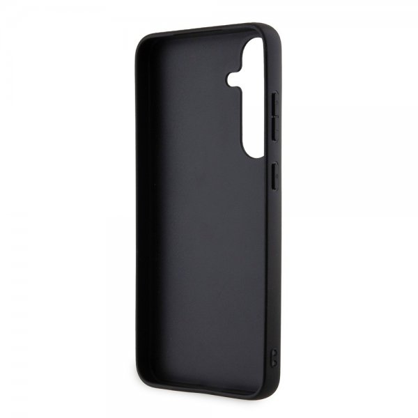 Karl Lagerfeld Samsung Galaxy S24 Plus Cover Grip & Stand Saffiano Sort