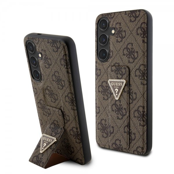 Guess Samsung Galaxy S24 Plus Cover Grip Stand Function Brun