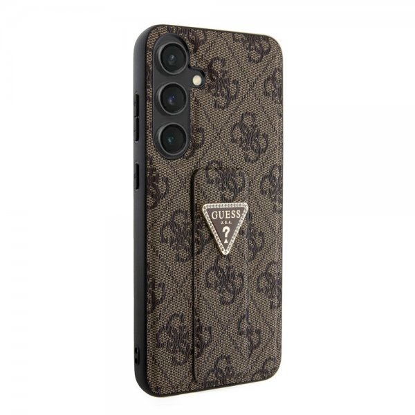 Guess Samsung Galaxy S24 Plus Cover Grip Stand Function Brun