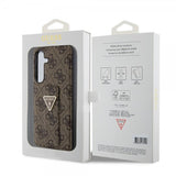 Guess Samsung Galaxy S24 Plus Cover Grip Stand Function Brun