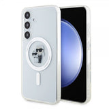 Karl Lagerfeld Samsung Galaxy S24 Plus Cover Ikonik MagSafe Transparent