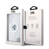 Karl Lagerfeld Samsung Galaxy S24 Plus Cover Ikonik MagSafe Transparent