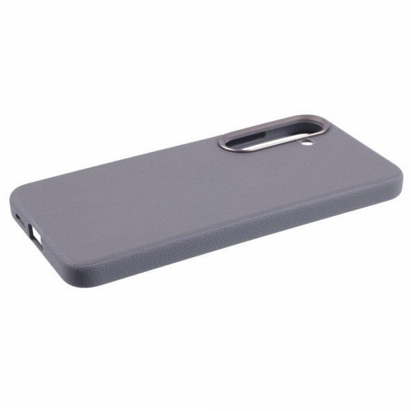 X-Level Samsung Galaxy S24 Plus Cover Lædertekstur MagSafe Grå