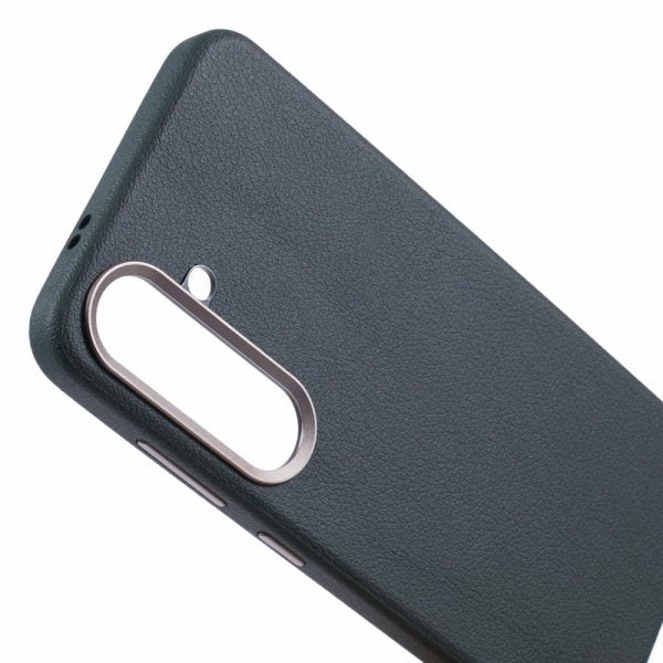 X-Level Samsung Galaxy S24 Plus Cover Lædertekstur MagSafe Grøn