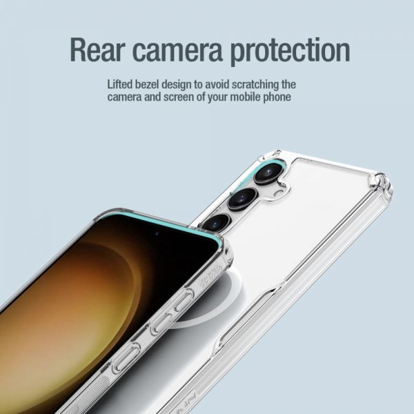 Nillkin Samsung Galaxy S24 Plus Cover Nature Pro Series MagSafe Transparent