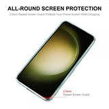 Enkay Samsung Galaxy S24 Plus Cover Forgyldt Kant Glimmer MagSafe Guld