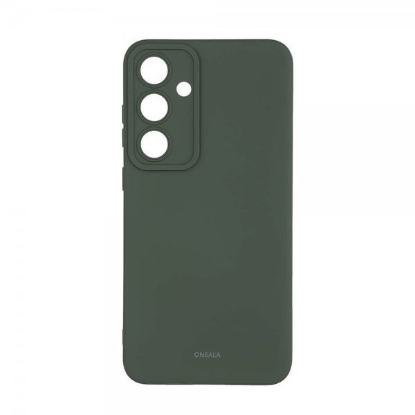 Onsala Samsung Galaxy S24 Plus Cover Silikone Olivengrøn