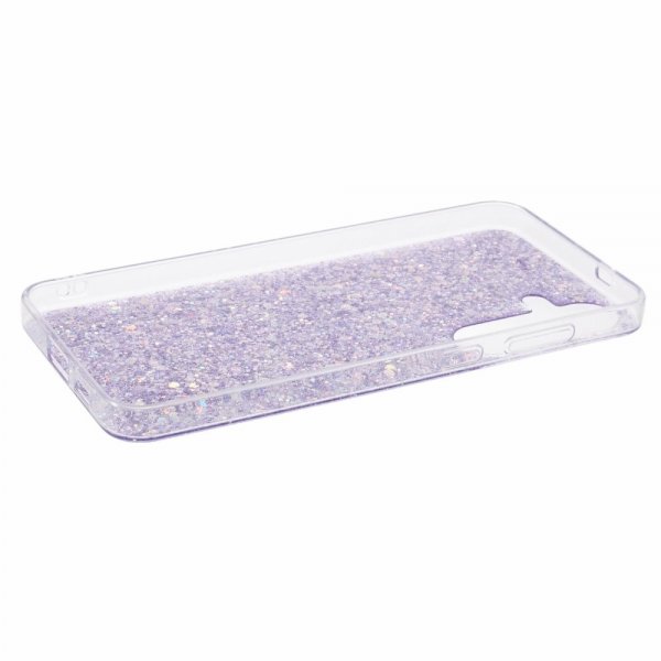 Nordic Covers Samsung Galaxy S24 Plus Cover Sparkle Series Lilac Purple